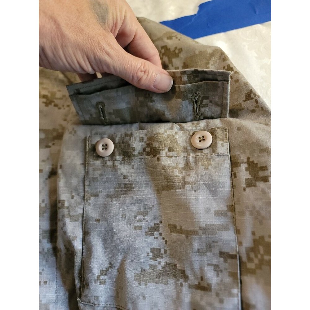 Mil-Spec Plus Tactical Button Down Desert Jacket … - image 5